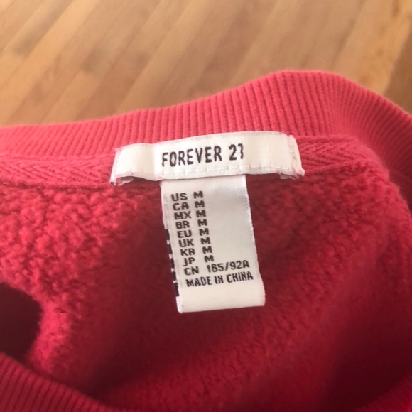 Red good vibes sweatshirt - Picture 5 of 5